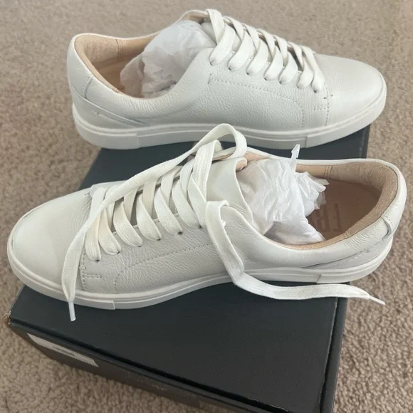 Frye White Leather Sneakers for Women - Picture 2 of 9